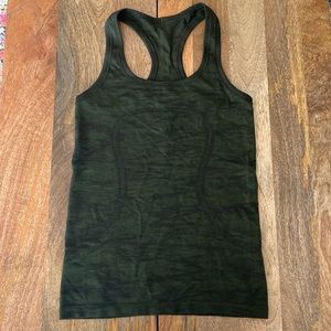 Lululemon Olive Swifty Tank